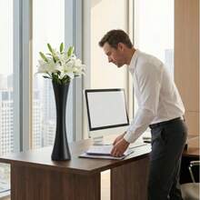 Vas berbentuk obor kelas menengah hingga atas, cocok untuk penggunaan di rumah, kantor, dan luar ruangan. - 1PC - View 4