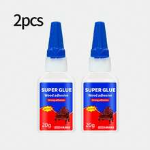 1/2/3支装木工胶，适用于实木、木饰面、木制家具维修，多用途木工胶 - 木材膠水 - 查看 12