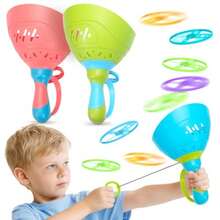 Outdoor Toys for Ages 4-8 3 Packs Flying Catching Game Outside Manual Capture Chasing Toys for Ages 3-7 Fun Family Games for Boys Girls Ages 2 3 4 5 6 - como en la foto - Ver 8