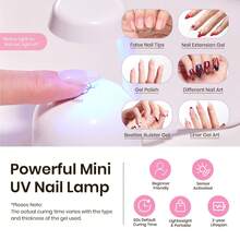 Beetles Tipex Lite Pre-Built Apex Nail Tips Kit, Stiletto Medium, With Tipex Nail Glue,  All-In-One Gel Nail Kit - Almond Medium (Tipex Nail Kit with Primer) - 查看 7
