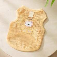 1pc Summer Lightweight Breathable Mesh Dog Vest, Prevents Fur Loss, Suitable For Poodle, Teddy, Devon Rex Cats, Protects Small Puppies From Direct Sunlight - Multicolor - View 20