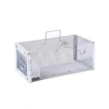 Durable Metal Rat Cage Trap, Effective Mouse Catcher For Home & Garden - A - View 6