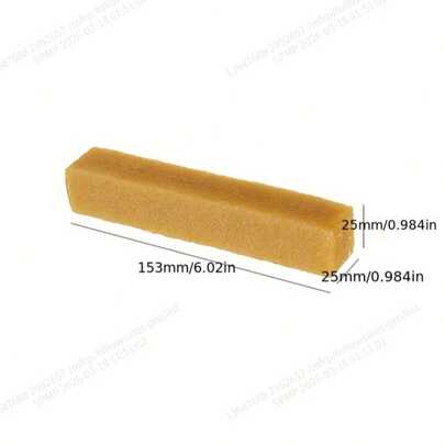 1pc Premium Rubber Sandpaper Eraser Stick, 6.02x0.98" - Effortlessly Removes Adhesive & Residue, Ideal For Artists & Crafters, Compatible With Belt & Disc Sanders