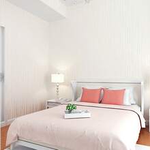 1 Cuộn Giấy Dán Tường Vải Không Dệt Hiện Đại, Thời Trang, Họa Tiết Nhung Cây Cổ Điển, Sọc Trơn (Thích hợp cho Phòng Khách & Phòng Ngủ) Cuộn Giấy Dán Tường - A - Xem 5