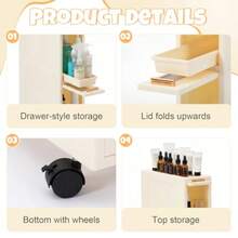 Storage Cabinets - สีครีม/สีเบจ - ดู 3
