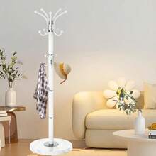 Coat Racks - 흰색 16개 후크 - 보기 8