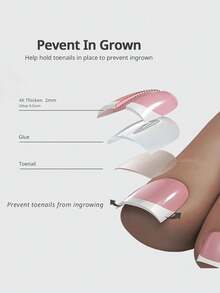 150pcs Short Square Press-On Toenails, Pink French Soft Gel Nail Tips, Suitable For DIY Fake Nails, Minimalist & Versatile, 15 Sizes, For Women Nail Supplies - Màu be - Xem 7