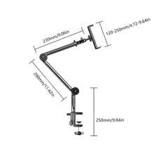 [Thickened Three-Axis] 720° Rotating Tablet Stand, Slouchy Bracket, Heavy-Duty Bedside Phone/Tablet Universal Stand, Thick Long Arm Desk Tablet Phone Holder, Stable No Shaking, Suitable For Phones/Tablets, Birthday Gift, Family, Friends - View 7
