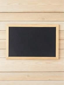 木质黑板，单面悬挂式木质黑板，书写板，留言板，菜单板，涂鸦板，非磁性 - 彩色 - 查看 6