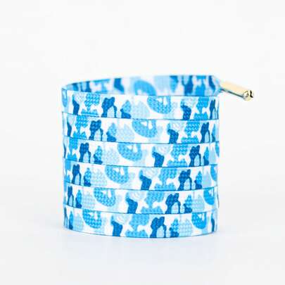 1 đôi dép xăng đan ngoài trời bằng chất liệu chloroprene họa tiết rằn ri dễ thương.