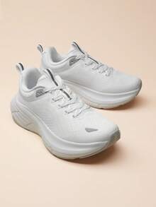 Comfortable Women's Walking Shoes With Cushioning ActiveBreeze Non-Slip Running And Tennis Sneakers | Breathable Athletic Shoes For Gym Workouts - 白色 - 查看 10