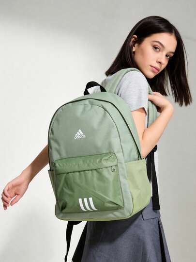 Adidas Unisex CLSC 3S BP Casual Backpack, Student Schoolbag, Sports Bag, Daily Outdoor Travel Storage Bag, KC9894 [Package Only]