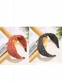 1/3 chiếc Băng đô cài tóc bản rộng in hoa phong cách vintage thanh lịch dành cho nữ mùa xuân/hè, phụ kiện cài tóc hình vương miện hoa, thích hợp cho kỳ nghỉ, đi chơi hàng ngày, phụ kiện trang trí kiểu tóc, băng đô phong cách Bohemian thanh lịch, phụ kiện du lịch, băng đô cài tóc hình vương miện, lễ hội, tiệc tùng. - Nhiều màu - Xem 4