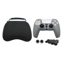 1 Set: 1pc PlayStation5 Controller Storage Bag + 1pc Game Protective Case + 10pcs Joystick Cap, Anti-Slip, Anti-Drop, Waterproof, Dustproof, Scratch-Resistant, Enhancing Gaming Experience - View 19