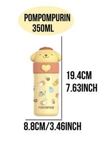 Bình nước giữ nhiệt chân không bằng thép không gỉ 350ml với nắp hình nhân vật hoạt hình 3D, phù hợp cho học sinh, cốc hoạt hình dễ thương dùng đi học và du lịch, món quà hoàn hảo cho người hâm mộ anime, dung tích lớn, bình bền chắc dùng cho du lịch và hàng ngày, món quà lý tưởng. - Nhiều màu - Xem 16