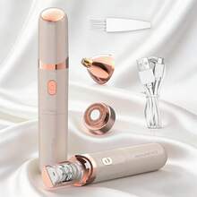 Conduroma 3-In-1 Facial & Eyebrow Hair Remover For Women – Electric Epilator And Face Razor, Rechargeable, Gentle Grooming With LED Light,Ideal Gift For Women. - Upgraded Version - View 13