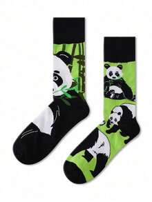 10 đôi tất dài đến bắp chân, họa tiết ngẫu nhiên, vui nhộn, thời trang, ấm áp dành cho các cặp đôi. - Nhiều màu - Xem 3