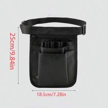 1pc Portable Hardware Tool Bag, Adjustable Waist Belt Tool Pouch, Waterproof Oxford Cloth, Repairman Maintenance Specialized Tool Bag - H - View 8