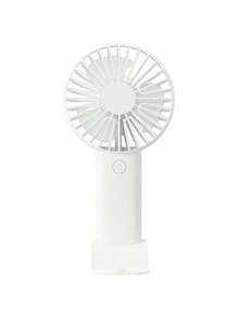 AIRPROSSING Ventilador de mano mini recargable por USB, ventilador eléctrico pequeño y portátil para escritorio, 3 ajustes de velocidad, alimentado por batería, adecuado para actividades al aire libre, viajes, trabajo y talla grande - Soporte de Mano - Ver 14