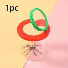 1pc Insect Collecting Box With Magnifier, Compact And Portable, Embrace Nature And Develop Intelligence, Ideal Tool To Understand Various Insects - A - View 9