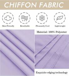 Bridal Wedding Chiffon Shawl Shrug With Arm Hole Bridesmaid Cover Up Evening Party Summer Shawl - 紫丁香 - 查看 5