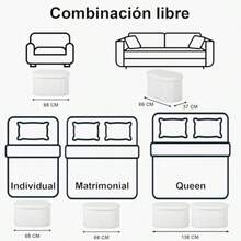 GOMYHOME Banco Otomano Plegable con AlmacenajeTaburete con Reposapies Banco de Almacenamiento para Entrada Sala de Estar y Dormitorio Boucle Blanco Perla - Blanco - Ver 6