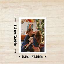 Quà tặng ảnh mini cá nhân hóa hoàn hảo, thích hợp cho sinh nhật, Giáng sinh, kỷ niệm và Ngày Valentine, có thể tùy chỉnh ảnh gia đình, ảnh cặp đôi, quà tặng sưu tầm không khung. - Nhiều màu - Xem 5