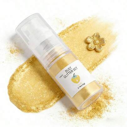 Bình xịt nhũ kim tuyến, thích hợp cho việc trang trí bánh ngọt và sử dụng hàng ngày trong làm bánh.