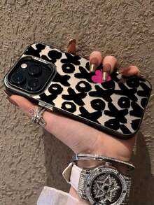 1pc Personalized English Heart Pattern Reflective Lightweight Scratch-Resistant Phone Case Compatible With IPhone 11/13/15/15 Plus/15 Pro/15 Pro Max/11/12/13/14 Pro Max/XS/XR/11 Pro/11 Pro Max/12 Pro/12 Pro Max/13 Pro/13 Pro Max/14 Pro/14 Pro Max/14 Plus/7 Plus/8 Plus/8 - Multicolor - View 3