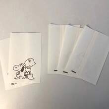 SNOOPY 1set/5pcs Gift Bag With High Aesthetic Value Small Bag, Korean Style Cute Self Sealing Bag, Christmas Candy Gift Packaging Bag, New Year's Gift, Valentine's Day Gift, Easter Gift[Stochastic Style] - Multicolor - View 8