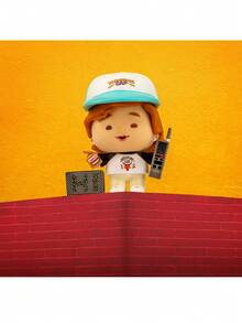 Stranger Things 正版授權創意橡皮擦 繪圖與書寫用品 可愛校園用品 衝浪果凍橡皮擦 角色修正橡皮擦 Eleven Dustin Henderson 套組 Netflix 返校季 - A - 查看 11