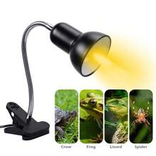 Adjustable Turtle Basking Lamp Holder, US/EU Plug, Reptile Lizard Gecko Calcium Lamp Fixture - 50W Light Bulb - View 5