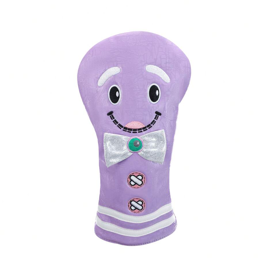 Golf HeadCover PU Accessory For #1 Driver - Purple - View 1