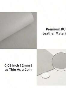 1 片 600*300mm 办公桌垫，PU 皮革防水鼠标垫，桌面键盘垫，游戏鼠标垫 - 查看 4