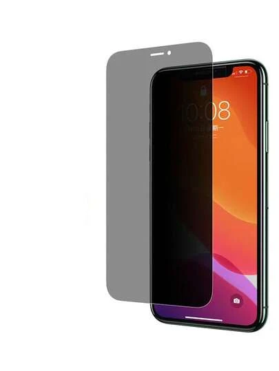 Minimalist Anti-Blue Light Privacy Tempered Glass Screen Protector 1pc Unisex High Transparency Anti-Peeping Precise Hole Suitable For All Apple 17/16/15/14/13/12/11/XS MAX/XR/X/XS Portable For Outdoor Travel Camping Beach Sports Office School Live Streaming Daily Use Birthday Gift Spring