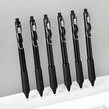 Bộ 3 bút bi rút Black Warrior màu đen, trọng tâm thấp, chất lượng cao, kiểu dáng tối giản, thích hợp cho học sinh, làm bài kiểm tra, văn phòng phẩm. - bút gel - Xem 6