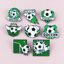 1pc 2026 World Cup Football Badge, Made Of Metal Material With Football Elements, A Collectible Gift Suitable For Wearing During World Cup Matches Or As Daily Accessory For Men And Women - Multiple Styles - View 5