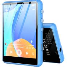 SWOFY 64GB 蓝牙 5.3 MP3 播放器，2.4 英寸触摸屏，便携式数字音频播放器，带高清扬声器、FM 收音机，支持最大 512GB 存储卡 - 查看 10
