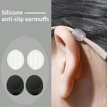12pcs/6pcs/2pcs Silicone Anti-Slip P-Shaped Eyeglass Ear Hooks, Non-Slip P-Type Silicone Eyeglass Temple Tip Hooks - Sturdy Eyeglass Fixator, Plastic Material, Suitable For Fixing Glasses And Temples, Eyeglass Accessories - Nhiều màu - Xem 2