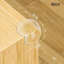2 To 8 Pieces Per Pack: Baby Corner Protection Guards, Made Of Transparent Material, Used To Protect The Corners Of Furniture And Tables. - Table Corner Protector - View 13