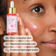 Xioimy 30毫升樱花+胶原蛋白+玻尿酸密集保湿精华，深层滋养，令肌肤更柔滑、更水润，淡化皱纹，焕活肌肤，保湿及面部护理 - 數量 - 查看 7