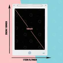 8.5" | 10" | 16" | LCD Electronic Drawing Tablet - Colorful Erasable Portable Stylus | Tabletop Game | Drawing Board | Reusable | Best Choice For School, Office, Home And Party Gifts, Beach Toys, Educational Games - Multicolor - View 16