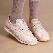 Adidas Giày thể thao nữ Clover SL 72 kiểu dáng retro năng động - Hồng - Xem 2