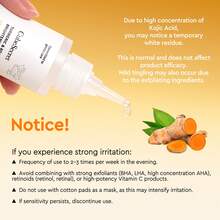 100毫升/3.38液盎司 姜黄油皂苷平衡爽肤水 | 轻盈质地，调节肤色不均和肤质 | 烟酰胺和甘油，打造透明肌肤 - 薑黃 - 查看 6