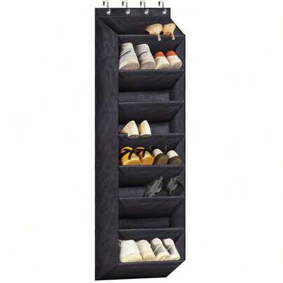 Hot-Selling Wall-Mounted Shoe Bag, Multi-Functional Over-The-Door Storage Bag, Multi-Layer Sundries Organizer