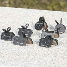 Pastillas de freno semi-metálicas para bicicleta de montaña WEST BIKING, adecuadas para frenos de disco hidráulicos XT Magura, accesorios para bicicleta de carretera - Negro - Ver 10