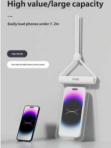 Waterproof Phone Pouch, Touch Screen, Suitable For Swimming, Delivery, Dustproof Sealed Transparent Phone Case - Multicolor - View 7