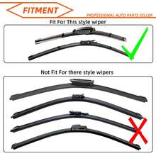 1PC Rubber Strip Valeo Type Wiper Blade Natural Rubber Strip Replacement 16"17"18"19"20"21"22"24"26"28"30"32" Automotive Parts - 1PC - View 4