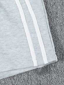 Teen Boy Summer New Knit Shorts, Outdoor Sports Breathable Casual Simple Shorts - Apricot - View 6