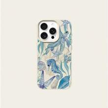 Ốp lưng điện thoại Ocean 1pc chất liệu TPU họa tiết sinh vật biển, tương thích với Apple 17 Pro Max/17/16 Pro Max/15/13/12/11, S20 FE/A15/S24/A55, Note 11/Note 12/Note 13 Pro, chống sốc toàn thân, mềm mại, phiên bản quốc tế, không phải phiên bản nội địa. - trắng - Xem 5